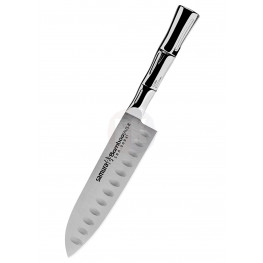 Kuchynský nôž Samura Bamboo Small Santoku knife - 13,7 cm